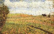 Camille Pissarro Fields painting